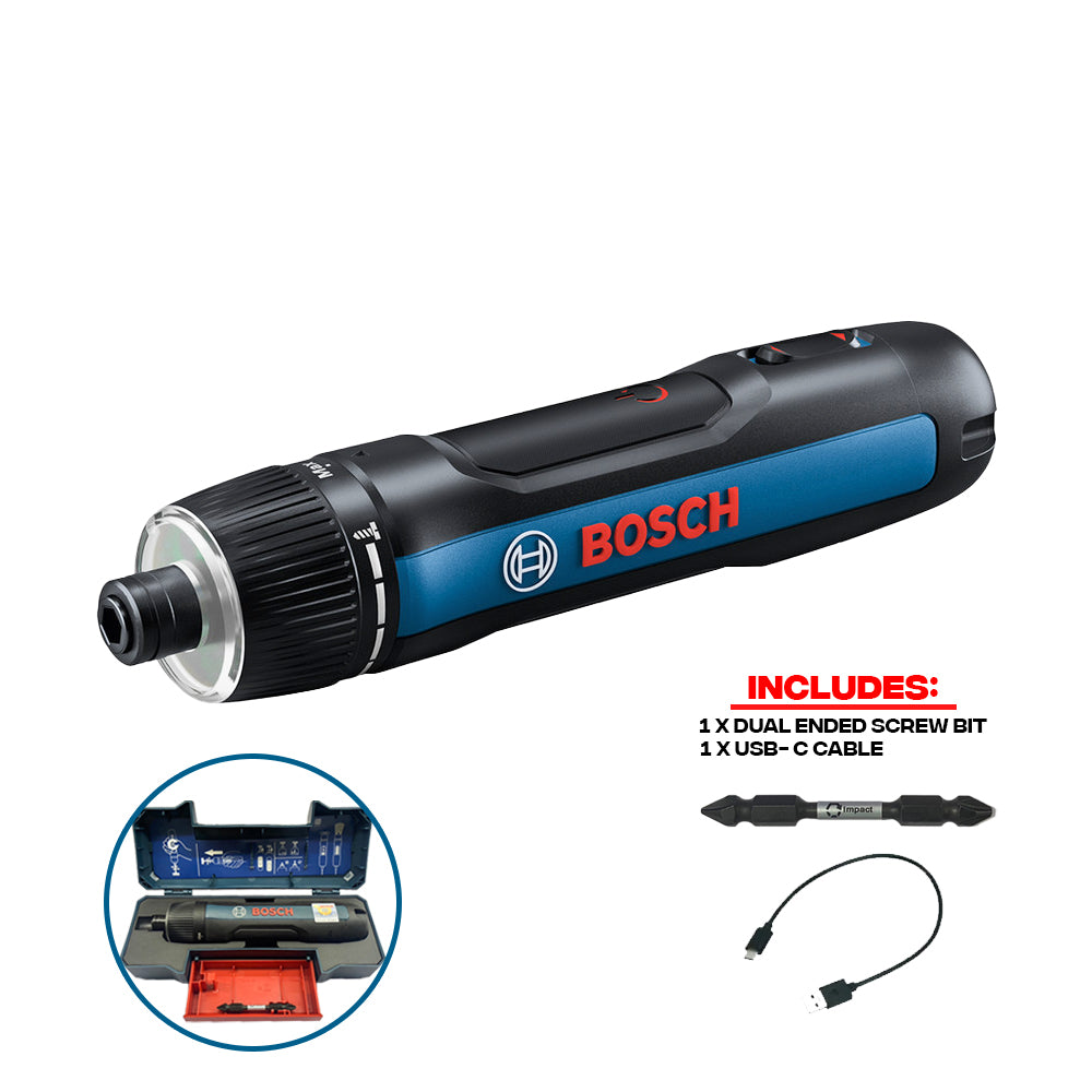 Bosch GO Gen Corldess Screwdriver with Next Gen Mechanical Clutch and Universal bit Locker