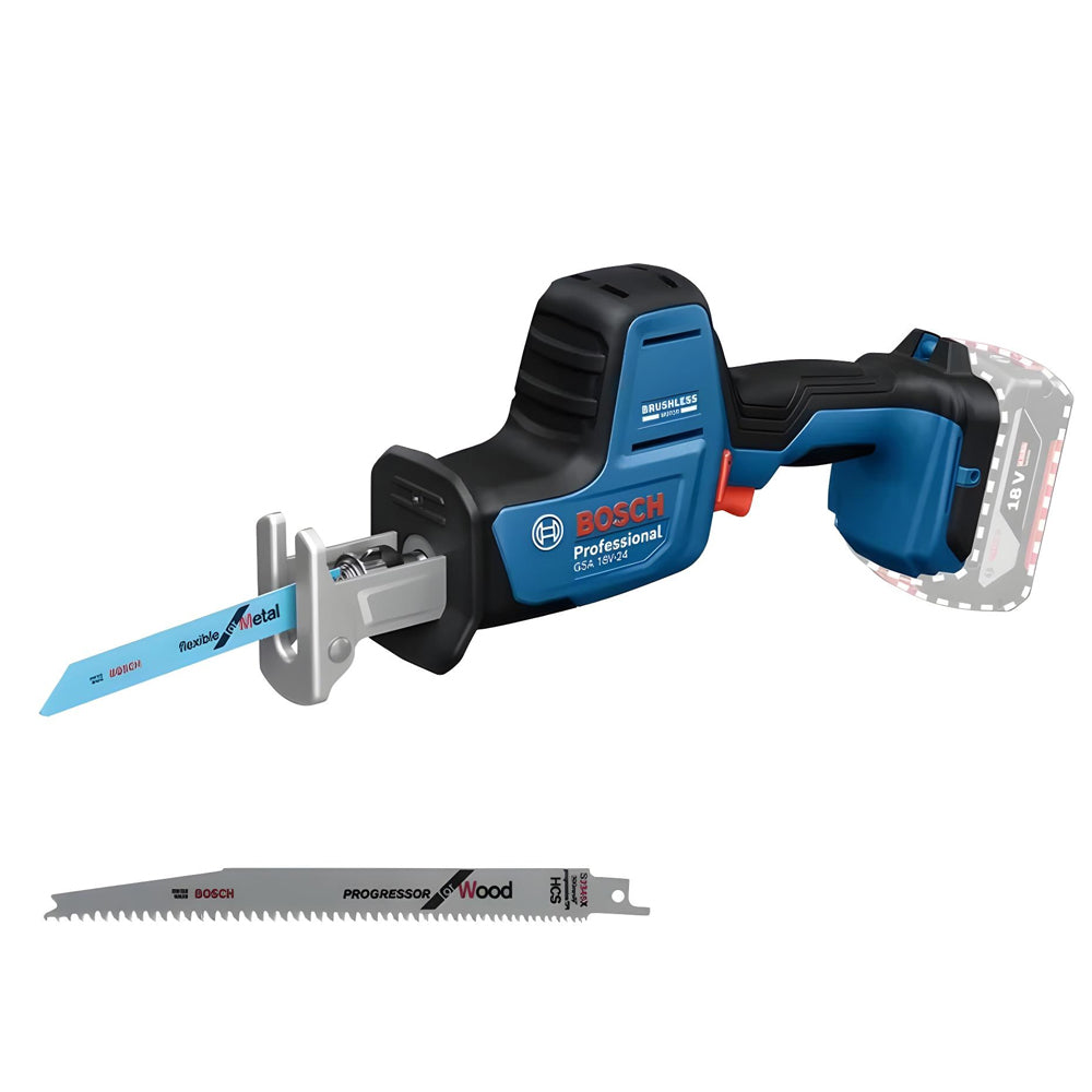 Bosch GSA 18V-24 Professional Brushless Cordless Reciprocating Saw 18V (Bare Tool Only)