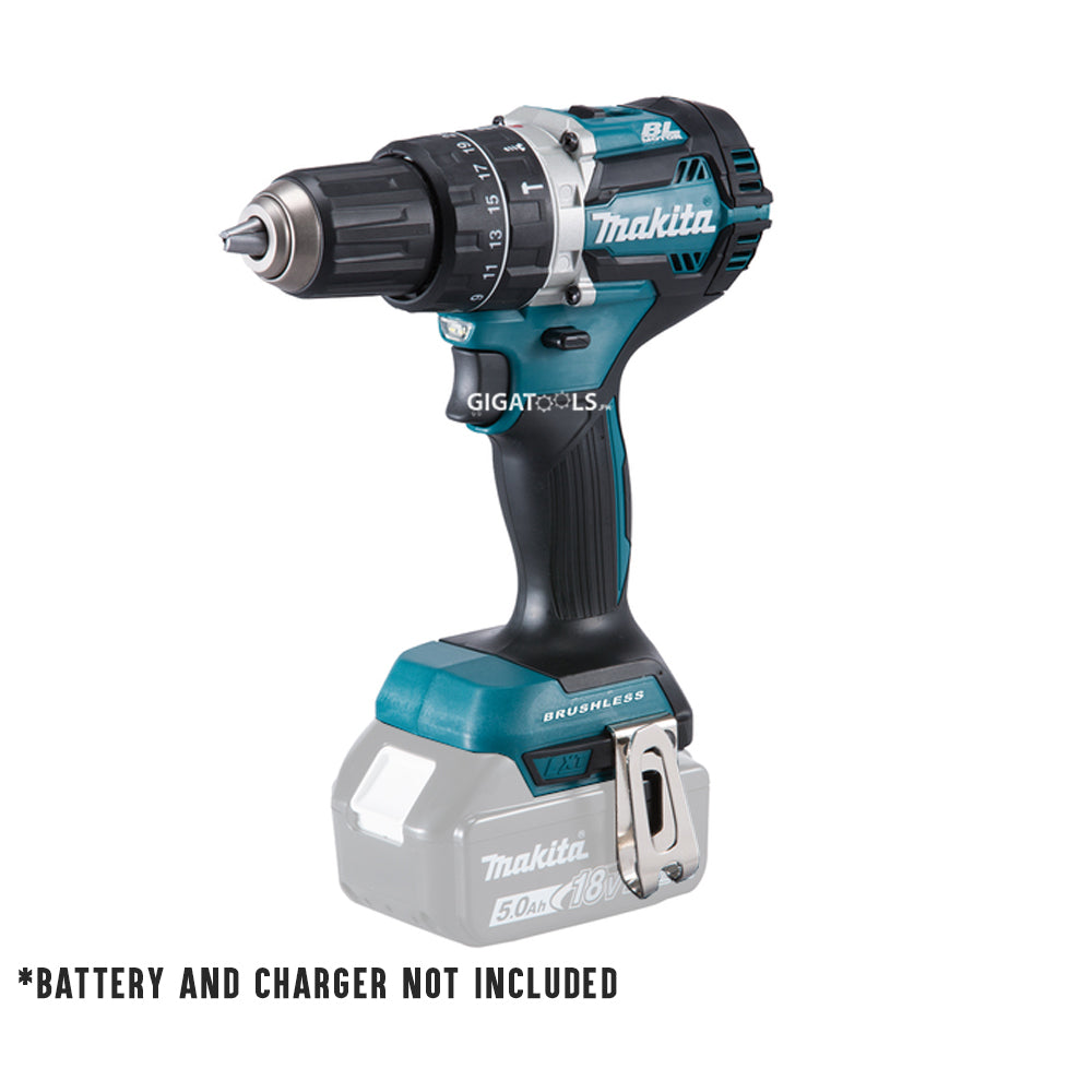 Makita DHP484Z Cordless Brushless Hammer Driver Drill 18V LXT 13mm (1/2″) 60 N·m (530 (Bare Tool Only)