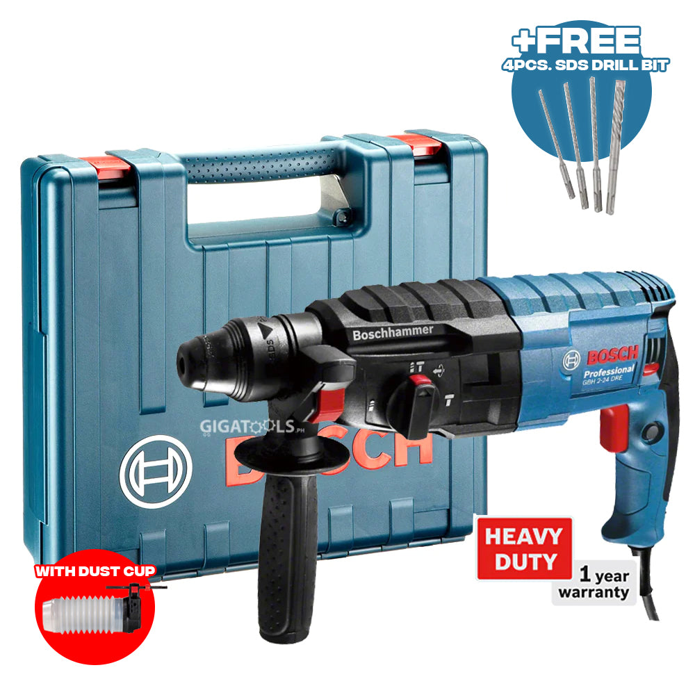 Bosch GBH 2-24 DRE Professional SDS Plus 3-Modes Rotary Hammer