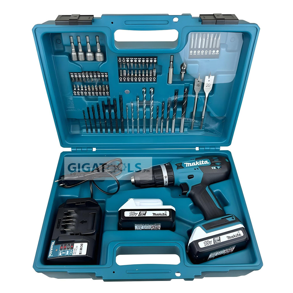 Screwdriver Makita Drill And Driver Set Makita HP488D003 Cordless