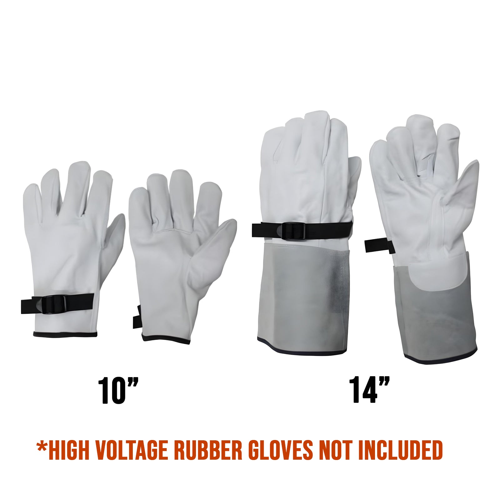 Miller-Novax Leather Gloves Protector for Rubber Insulated Gloves, High Voltage
