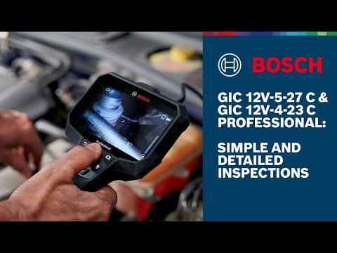 Bosch GIC 4-23 C Inspection Camera / Borescope ( 800 x 480 px Resolution )