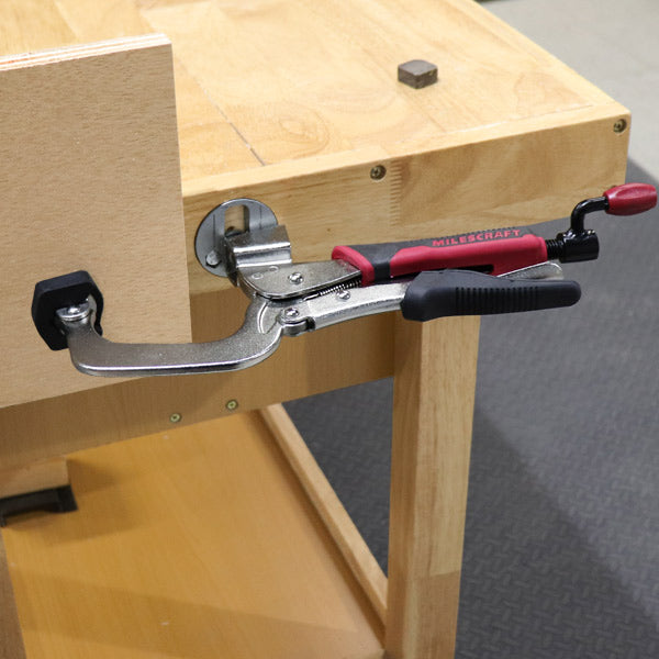 Milescraft ClampAnchors Create a Permanent Workbench Clamping Station (4017)