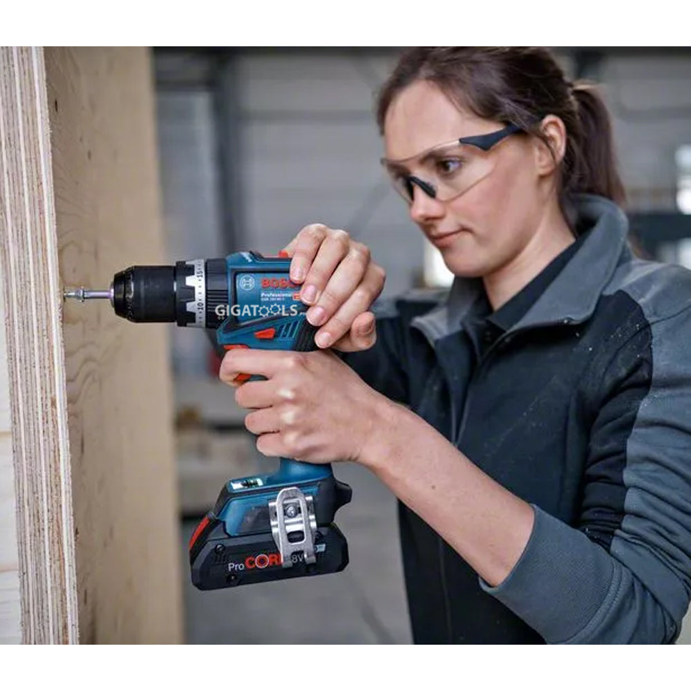 Bosch GSB 18V-90 C Professional Brushless Motor Cordless Impact / Hammer Drill Driver with Kickback Control ( Bare Tool Only )