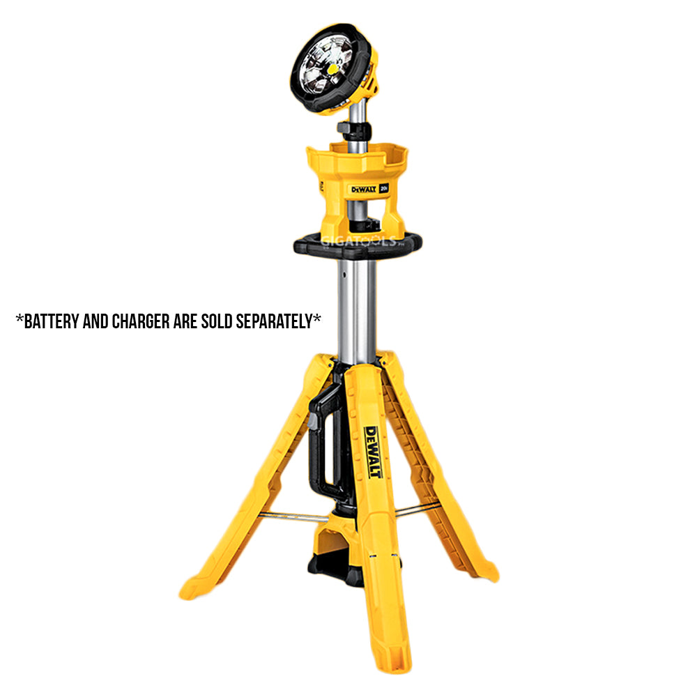 Work Light Dewalt 60v Light DeWalt DCL079N -KR Cordless Tripod