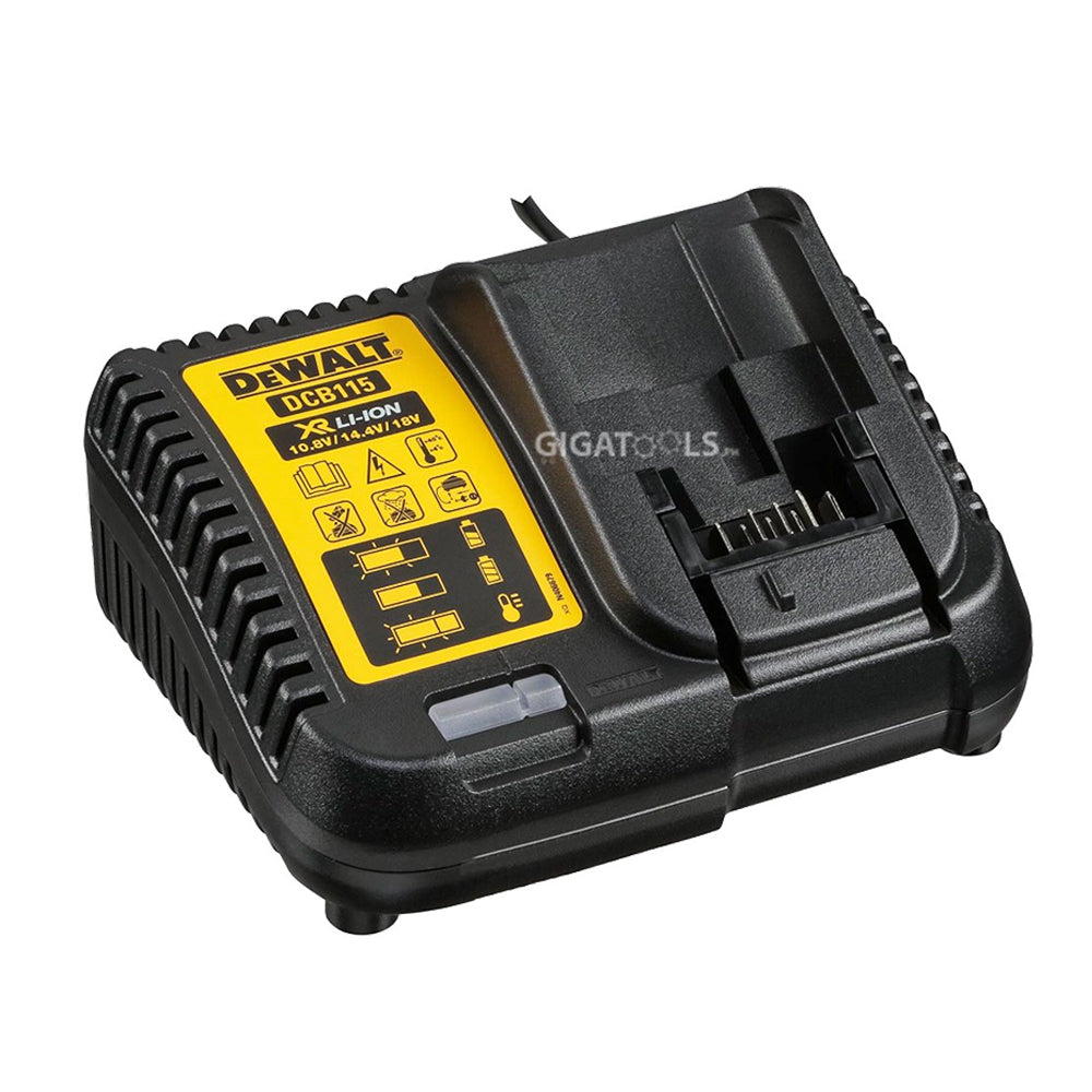 thumbnail image 2 of DEWALT DCB115 12V-20V MAX Li-Ion Rapid Charger – 220V-240V Input 2 of 5