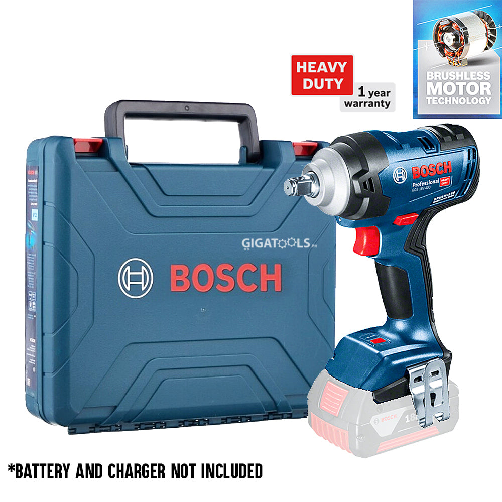 Bosch Battery Impact Drills Bosch GDS 18V-400 Professional