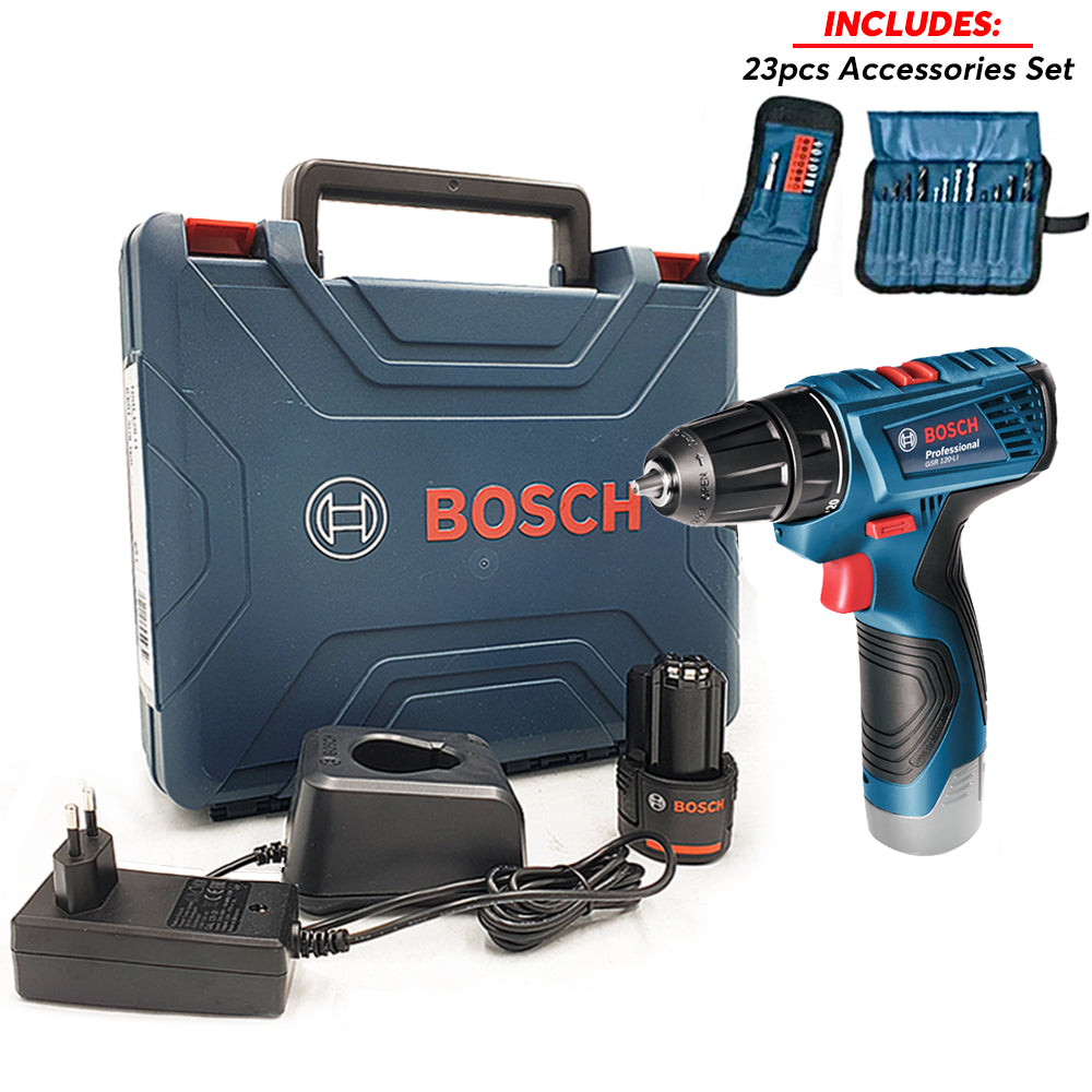 Bosch Gsr Drill Battery Bosch GSR 120-Li Cordless Drill Driver 12V