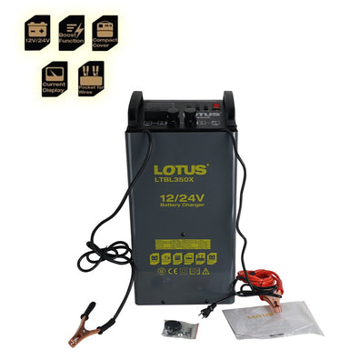 Lotus LTBL350X 12V/24V Battery Charger ( 350 Ampere )
