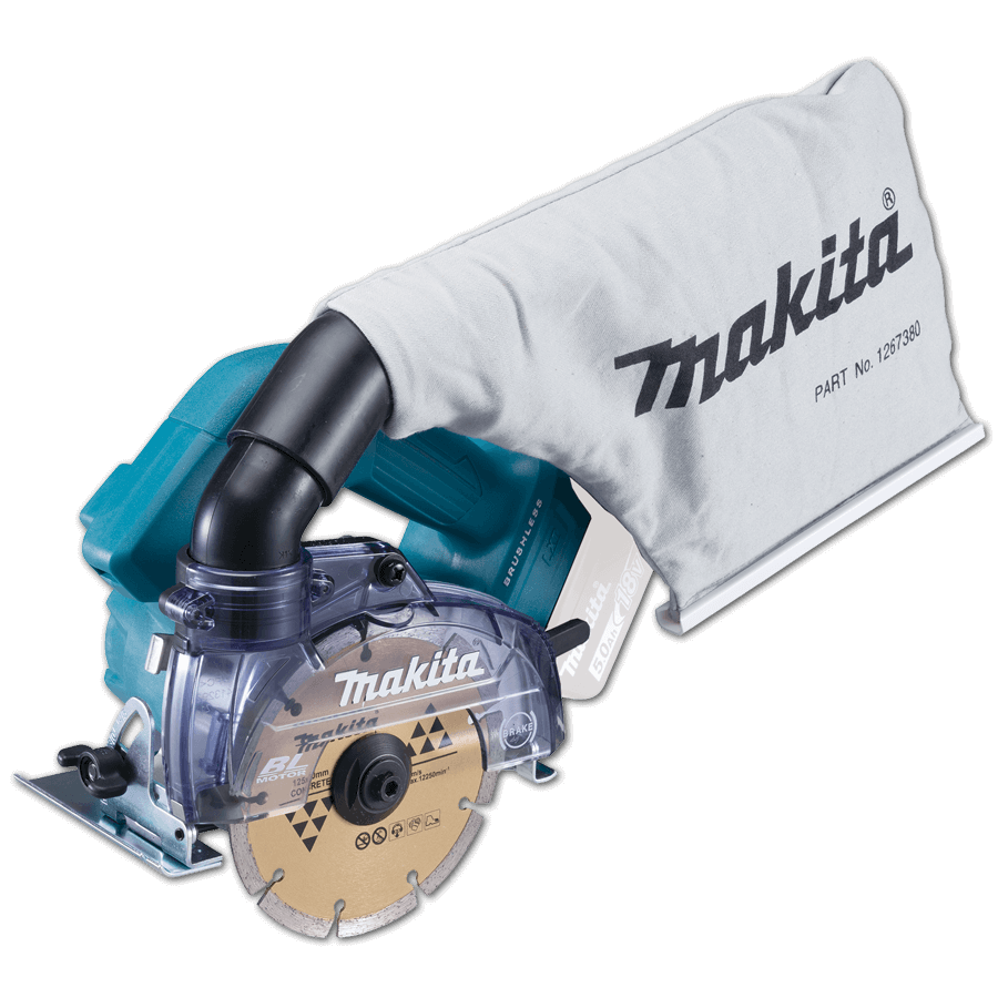 Makita DCC500Z Cordless Brushless Concrete / Marble Cutter 125mm ( 5″ ) 18V LXT Li-Ion (Bare Tool Only)