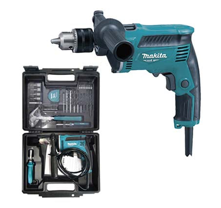 Makita M8103KX2B Hammer Drill 13mm Hand Tools Kit Set (430W