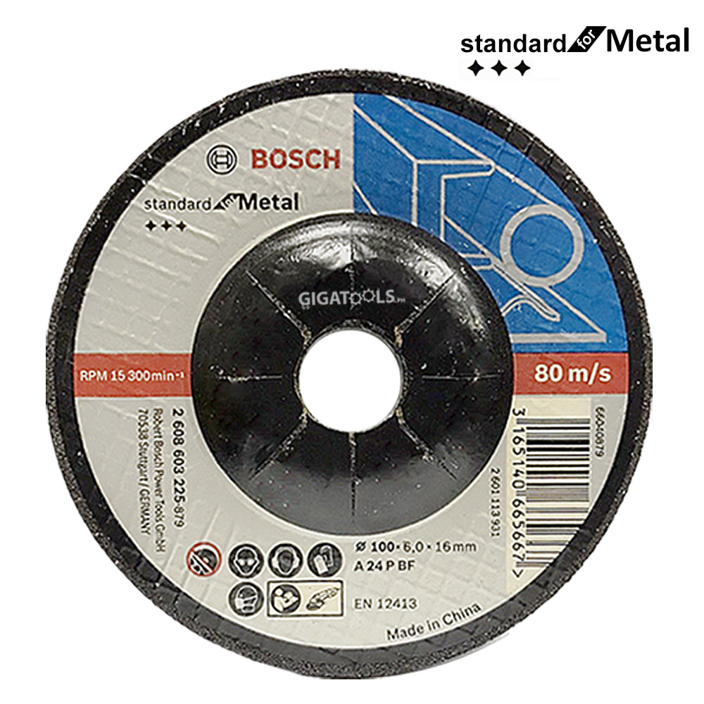 Bosch Grinding Disc 4inches Standard for Metal ( 2608603225