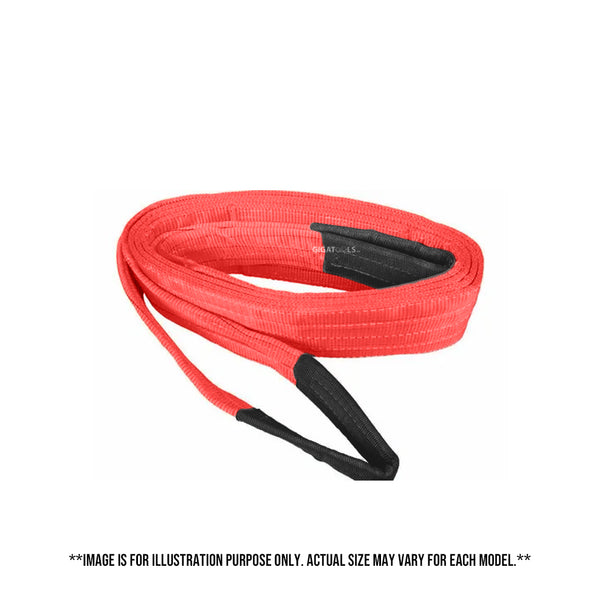S-Ks Tools USA - 5Tons Red Industrial Webbing Sling ( Made in Taiwan )