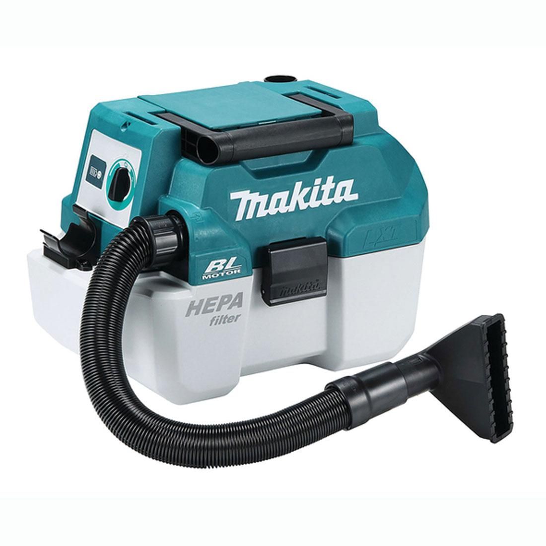 Makita DVC750LZ Cordless Brushless Portable Vacuum Cleaner (Wet Dry) Dust/Water: 18V LXT® Li-Ion (Bare Tool Only)