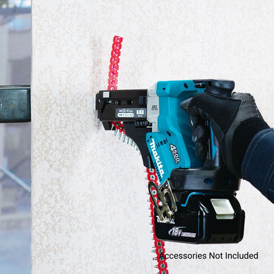 Makita DFR453Z Cordless Auto Feed Screwdriver w/ Silent Clutch 41mm (1-5/8″) 18V LXT® Li-Ion (Bare Tool Only)