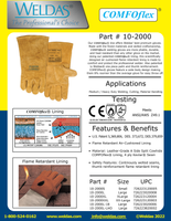 Weldas USA COMFOflex® Best Protective Welding Gloves