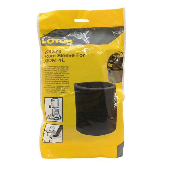 Lotus Foam Sleeve For ATOM-4L 68-278279 - Vaccum Cleaner Parts & Filters