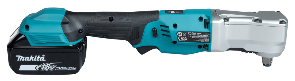 Makita DTL300Z Cordless Brushless Angle Impact Wrench 18V LXT 12.7mm 1/2″ (C-Ring) (Bare Tool)