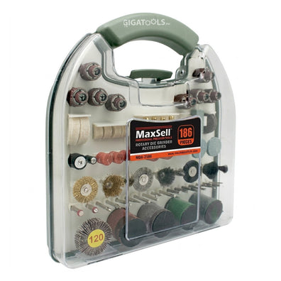 Maxsell 186pcs Rotary Die Grinder Accessories ( MDA-2186 )