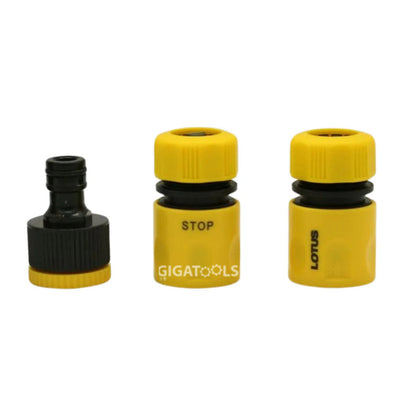Lotus Hose Connector SET 3PC LTGT300HC - Watering Syste,s & Garden Hose