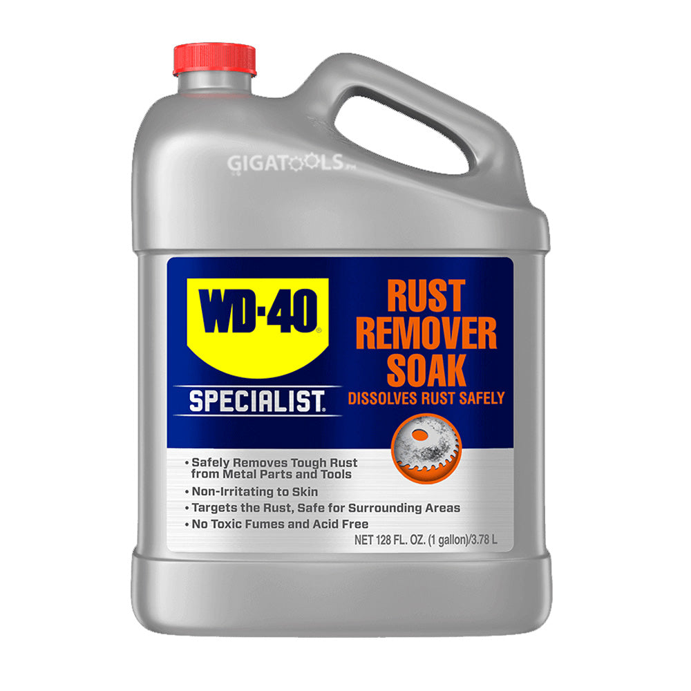 WD-40 Specialist Rust Remover Soak 1 GAL ( WDSPLRS1GAL ) – GIGATOOLS ...