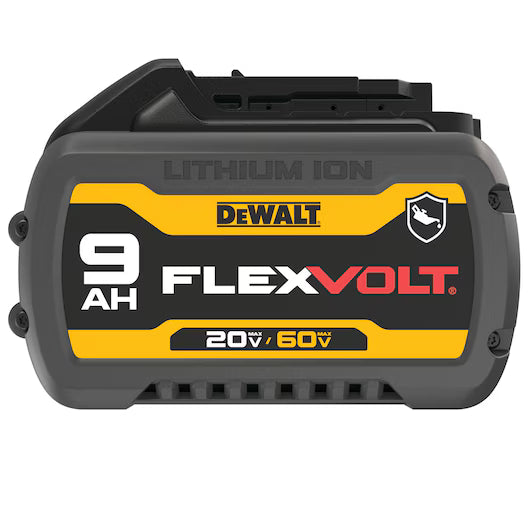 DeWalt DCB609G FLEXVOLT 9.0Ah Battery With Oil Resistant/Shock Proof Cover 20V / 60V Max