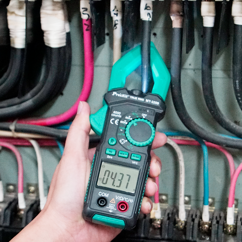 Pro'sKit 3-5/6 AC/DC Digital Clamp Meter – GIGATOOLS Industrial Center