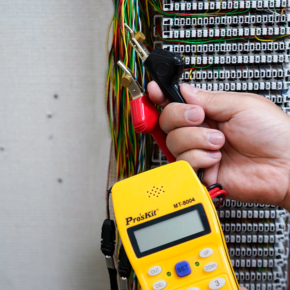 Pro'sKit Telephone Line Tester (MT-8004) – GIGATOOLS Industrial Center