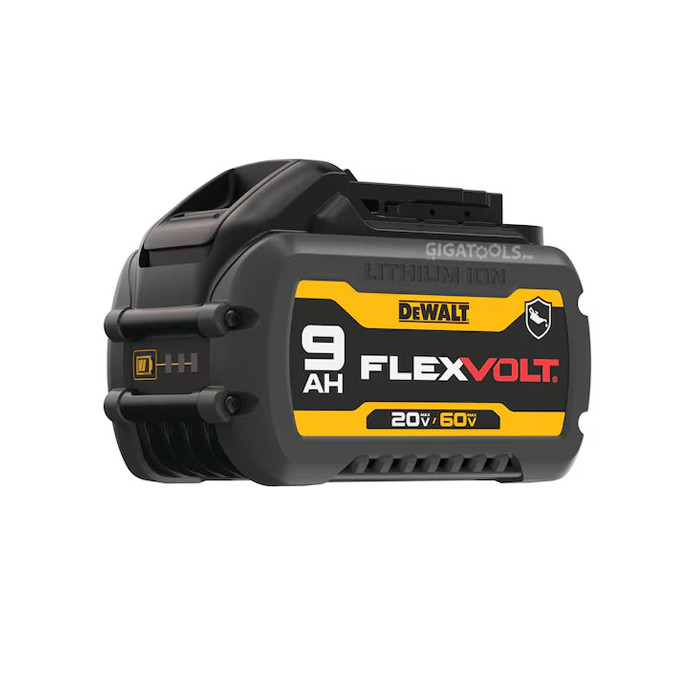 DeWalt DCB609G FLEXVOLT 9.0Ah Battery With Oil Resistant/Shock Proof Cover 20V / 60V Max