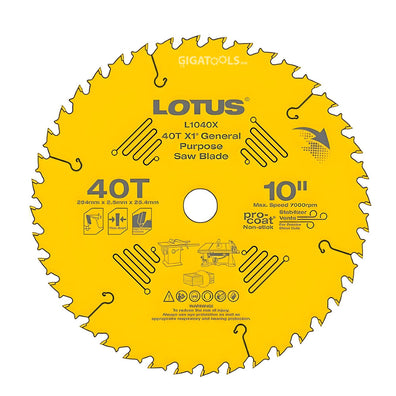 Lotus X1® Saw Blade 10