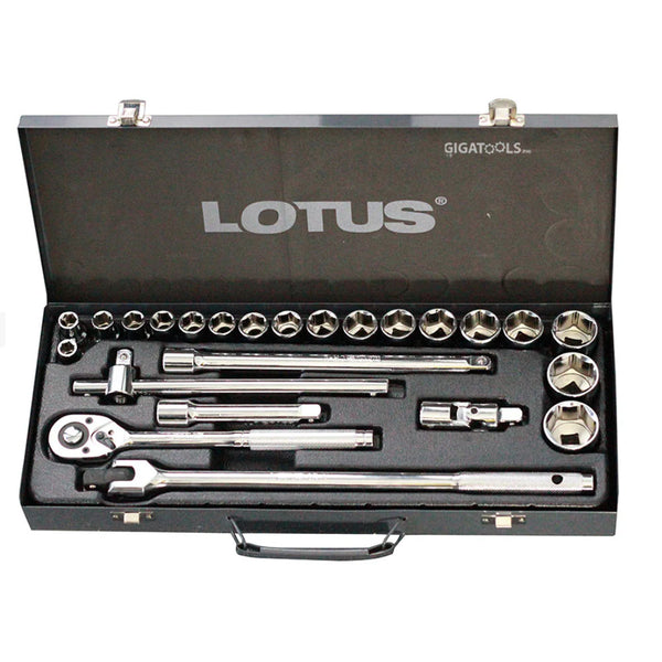 Lotus LTMT24SSX 24pcs 1/2D Socket Set