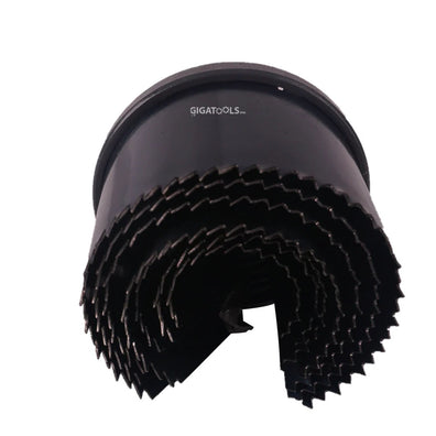 Lotus LTXT700HSS 7-Piece Bi-Metal Hole Saw Set – High-Speed Steel for Wood, Plastic & Metal Cutting