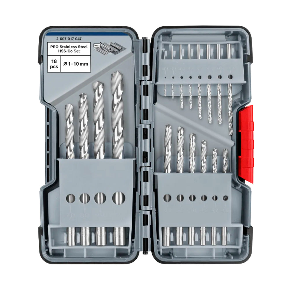 Bosch PRO 18pcs Metal HSS-G Twist Drill Bit Set ( 2607019578 )