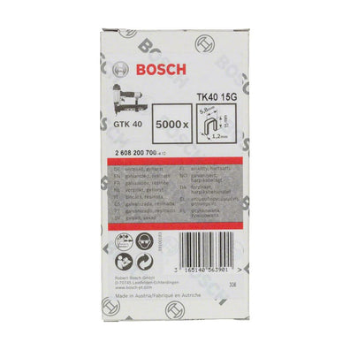 Bosch PRO NC18 Narrow Crown Staples 1.2/18g TK40 ( 5000pcs )