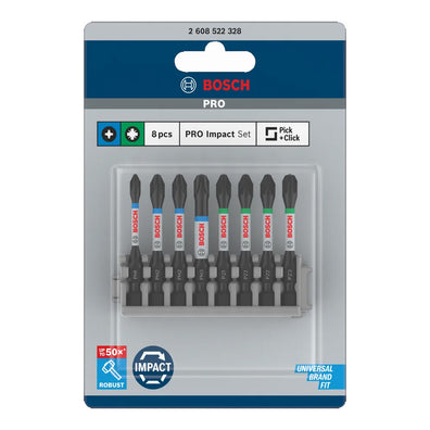 Bosch PRO 8pcs Impact Screwdriver Bit Set 55mm ( 2608522328 )