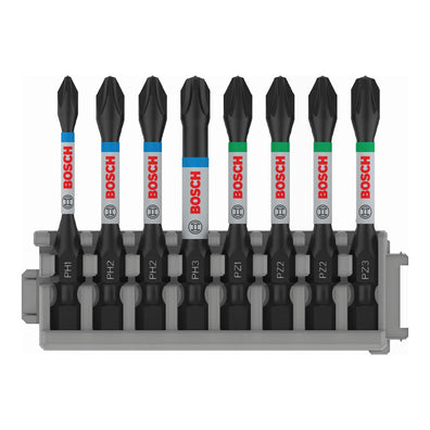 Bosch PRO 8pcs Impact Screwdriver Bit Set 55mm ( 2608522328 )