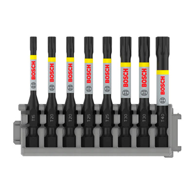 Bosch PRO 8pcs Impact T Screwdriver Bit Set 55mm ( 2608522329 )