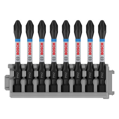 Bosch PRO 8pcs Phillips Impact Bit, PH2 55 mm ( 2608522330 )