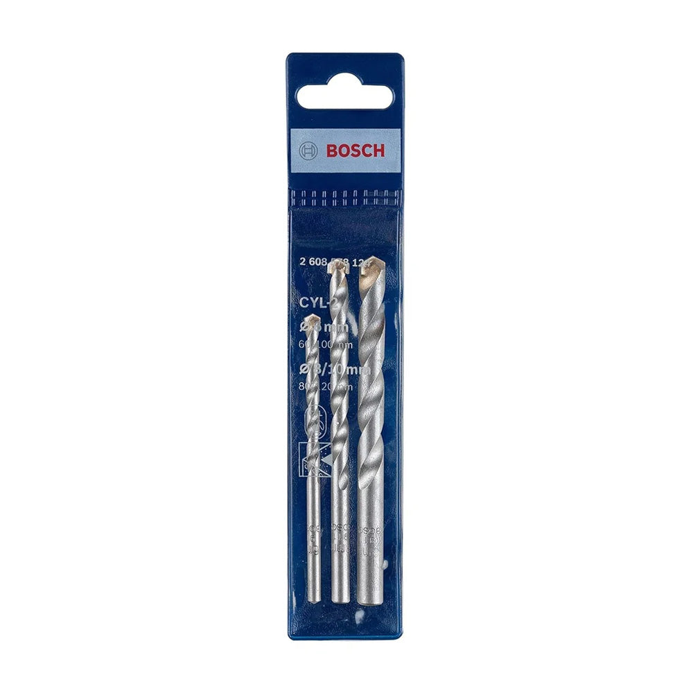 Bosch CYL-2 3pcs Masonry Drill Bit Set ( 2608578124 )
