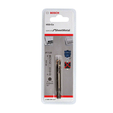 Bosch HSS-Co Pilot Drill Bit 7.15x65mm ( 2608594257 )