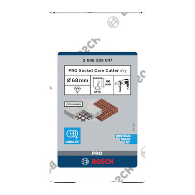 Bosch PRO Core Cutter Dry Diamond Drill Crown 202 x 150mm, G 1 1/4