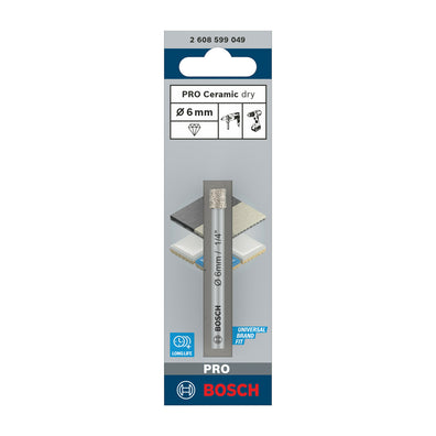Bosch PRO Diamond Drill Bit For Ceramic