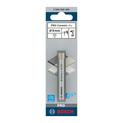 Bosch PRO Diamond Drill Bit For Ceramic