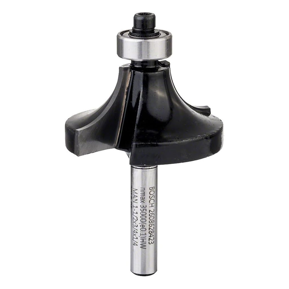Bosch PRO Router Bit Rounding Over, R 1/2″, Shank 1/4″ ( 2608628423 )