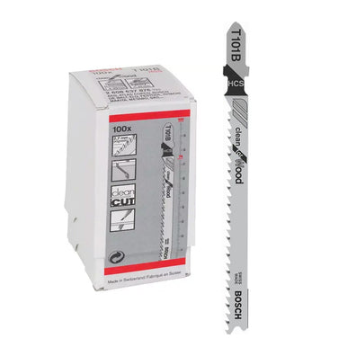 Bosch T101B Clean for Wood Jigsaw Blade 100pcs ( 2608637876 )