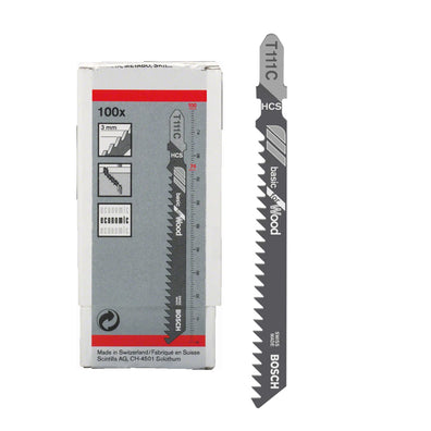 Bosch T111C Basic for Wood Jigsaw Blade 100pcs ( 2608637878 )