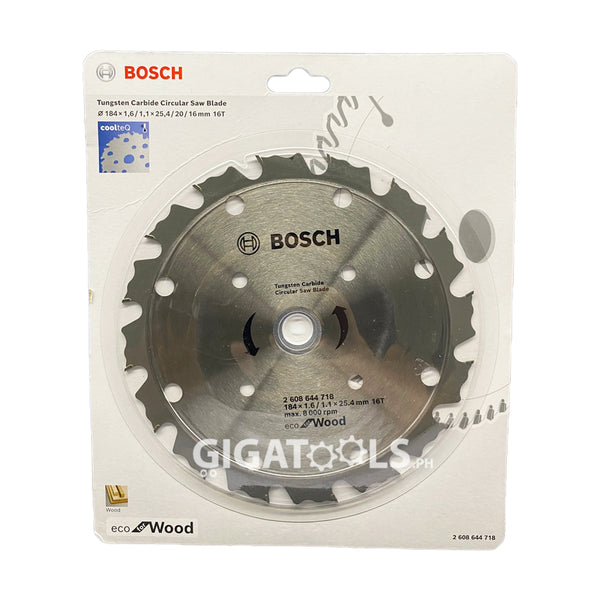 Bosch 7-1/4" x 16T Circular Saw Blade for Wood ( 2608644718 )
