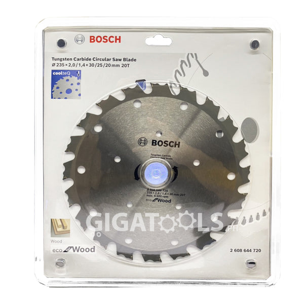 Bosch 9-1/4" x 20T Circular Saw Blade for Wood ( 2608644720 )
