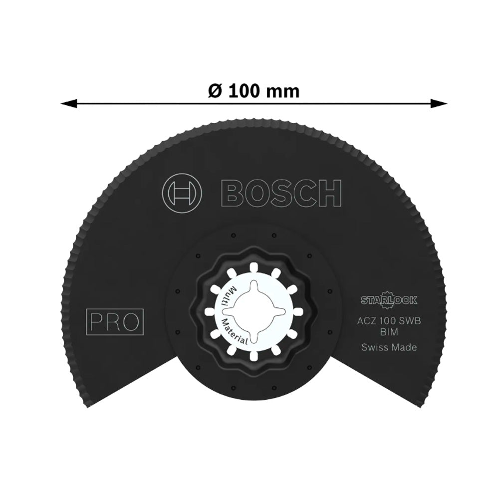 Bosch PRO ACZ 100 Serrated Segment Multi tool Blade 100mm ( 2608669123 / 2608661693 )